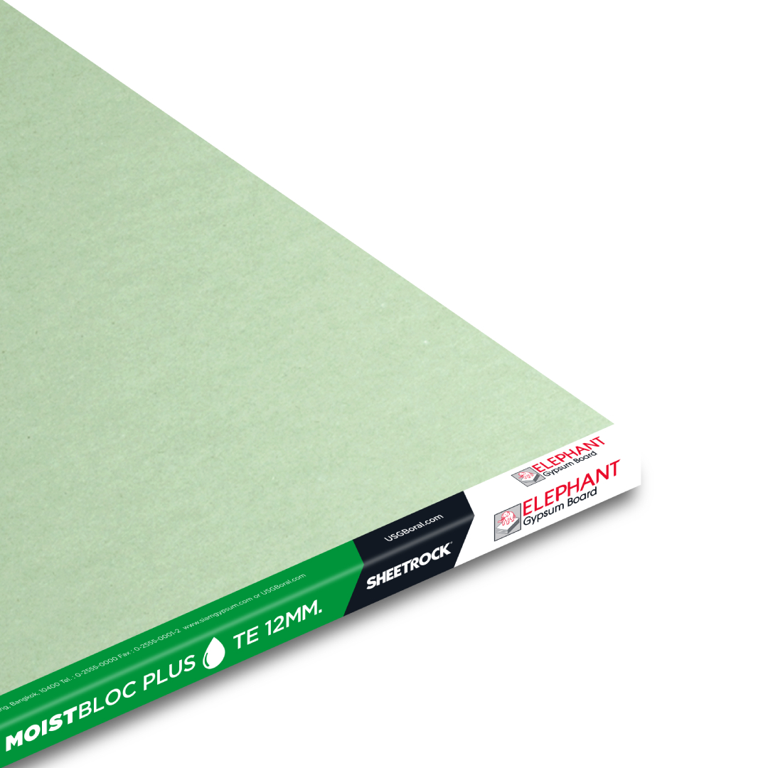 Moisture Resistant Gypsum  board  4 x 8 x 12 mm 